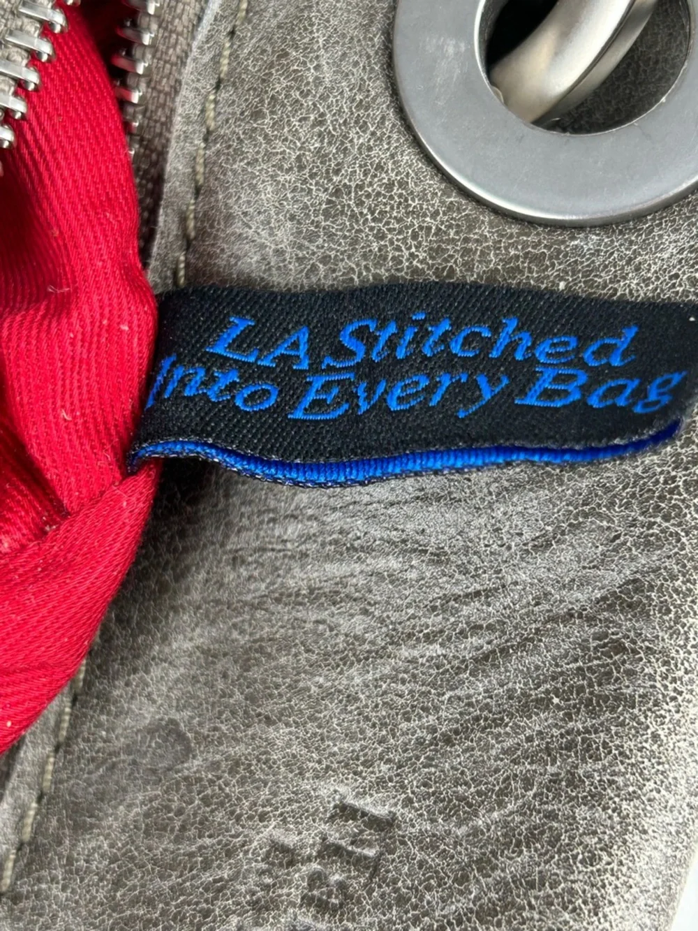 HAMMITT TONY SMALL CROSSBODY BAG PEWTER LEATHER/BRUSHED SILVER - Picture 6 of 14